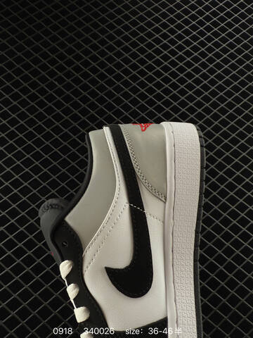 Jordan Air Jordan 1 Low HF3188-106 White Black Grey Red EU 36-46 Sneaker - Unisex BS-80683