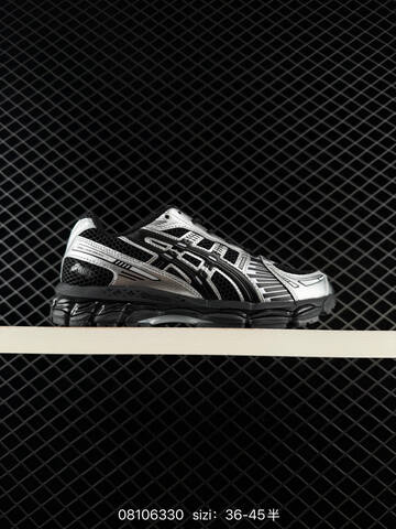 Asics Gel Kayano 14 Black Silver Iridescent Grey EU 36 45 Running Shoe EU 36-45 Running Sneakers - Unisex