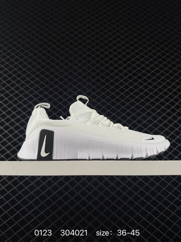 Nike Free Metcon 6 Black Cream White Multi-Gradient Sail Cream Triple Black EU 36-45 Training - Unisex (BS-73007)