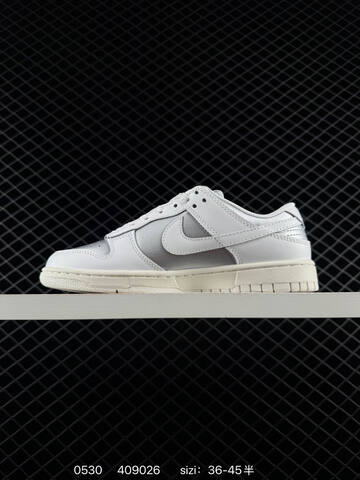 Nike Dunk Low White Silver Sail EU 36-45 Skate - Unisex (BS-71101)