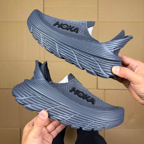 HOKA Restore TC All Black Sneaker Casual Sneakers (BS-86930)
