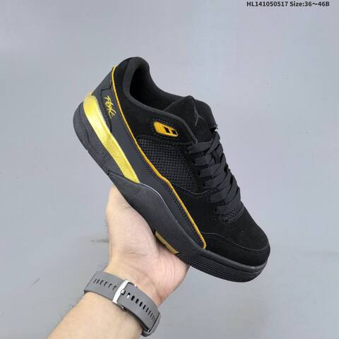 Jordan Flight Court Black Gold EU 36-46 Basketball - Unisex BS-65939