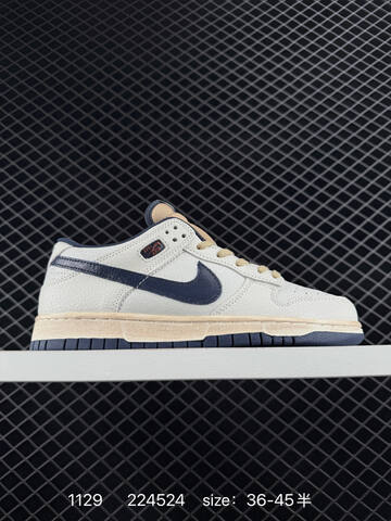 Nike Dunk Low IH6766-001 Sail Off-White Navy EU 36-45 Skate - Unisex (BS-73938)