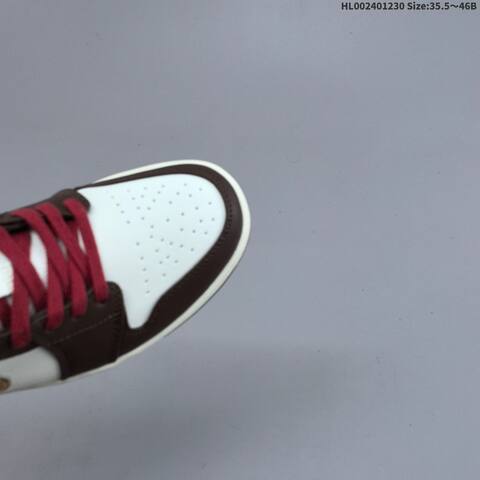 Jordan Air Jordan 1 Low Year Of The Horse White Brown Tan Red 35 5-46 Lifestyle - Unisex (BS-67183)