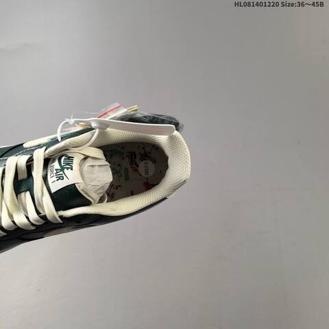 Nike Air Force 1 07 Dark Green Sail Light Blue EU 36-45 Sneaker - Unisex BS-62540