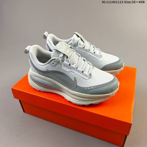 Nike Vomero 18 GTX ReactX Air Zoom Black Dark Gray Light Gray White EU 35-45 Running Shoe - Unisex BS-63776