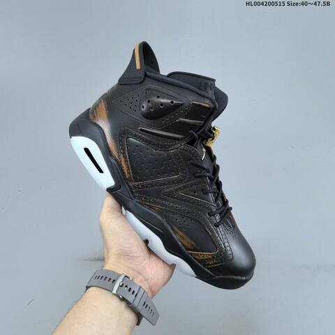 Jordan Air Jordan 6 Retro Xuan Wu Black Bronze EU 40-47 5 Basketball - Men s BS-65965