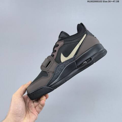 Jordan Legacy 312 Low Black Brown Olive EU 36-47 5 Basketball - Unisex (BS-67137)