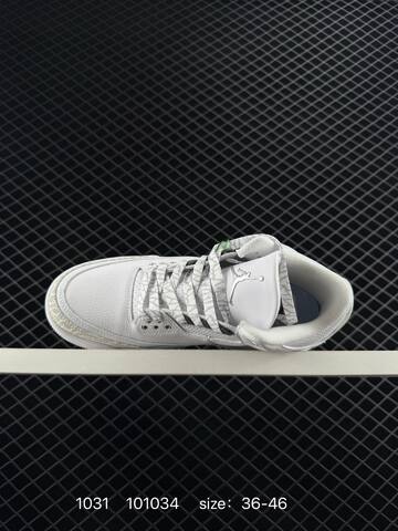Air Jordan 3 Retro Silver Anniversary AIR JORDAN 3 Aj3 Lifestyle (BS-80390)