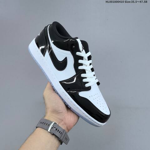 Jordan Air Jordan 1 Low Concord White Black EU 35 5-47 5 Basketball - Unisex BS-66256