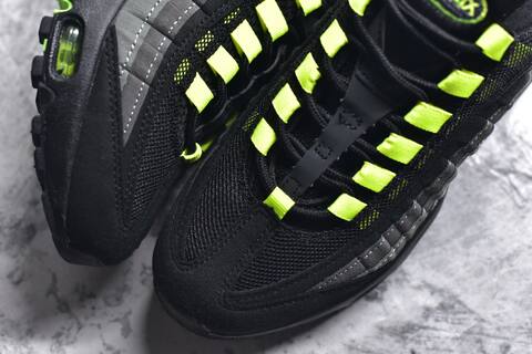 Nike Air Max 95 Black Grey Neon Green Sneaker BS-59623