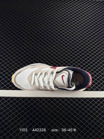 Nike Phoenix Waffle Sail Light Beige Burgundy Gum EU 36-45 Casual - Unisex BS-74398