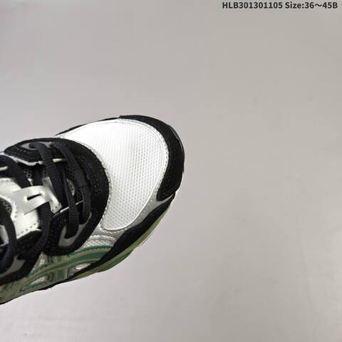 ASICS GEL NYC White Black Green Silver EU 36-45 Running Shoe Running Sneakers - Unisex (BS-69319)