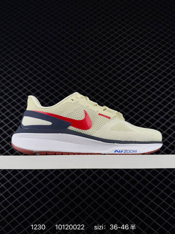 Nike Air Zoom Cream White With Red And Navy White Black With Gold EU 36-46 5 Running - Unisex (BS-73387)