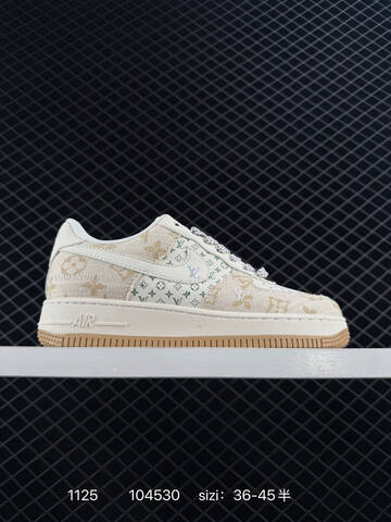 Nike Air Force 1 07 Low Green White EU 36-45 5 Casual - Unisex (BS-74003)
