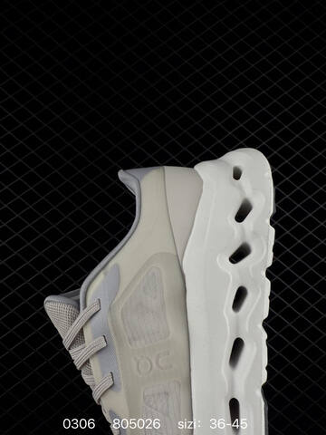 On Cloudmonster 2 Ivory White Dark Gray 36-45 Running Shoe Running Sneakers - Unisex (BS-85402)