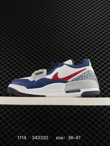 Jordan Air Jordan Legacy 312 Low White Navy Red Grey EU 36-47 Basketball Shoe - Unisex (BS-80283)