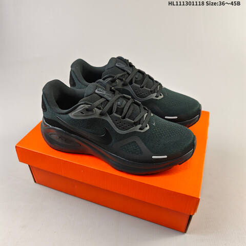 Nike Air Zoom Structure 26 HJ1102-001 Black Dark Grey EU 36-45 Running Shoe - Unisex (BS-63544)