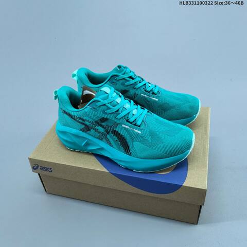ASICS NOVABLAST 5 Blue White EU 36-46 Running Shoe Running Sneakers - Unisex (BS-68983)