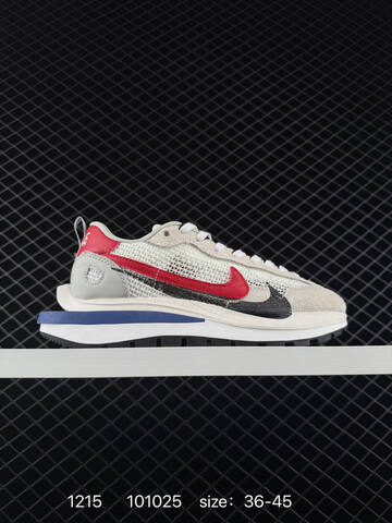 Nike Sacai x Nike VaporWaffle Black Grey EU 36-45 Running - Unisex (BS-73695)