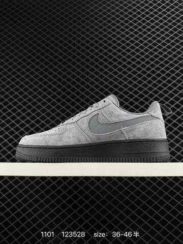 Nike Air Force 1 07 DZ4514-001 Grey Black EU 36-46 5 Lifestyle - Unisex (BS-74434)