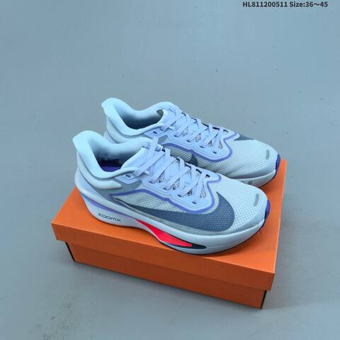 Nike Zoom Fly 6 White Black Grey EU 36-45 Running Shoe - Unisex BS-60400
