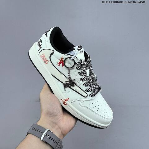 Nike Air Jordan 1 x Travis Scott AIR JORDAN DIY Lifestyle BS-66362