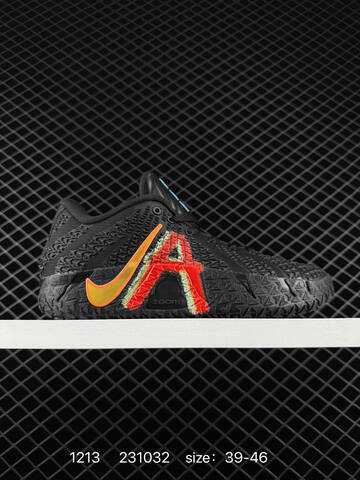Nike JA 3 HF2793-300 Orange Yellow White Black White Orange Blue Pink Grey Orange Blue Pink 39-46 Basketball - Unisex (BS-73721)