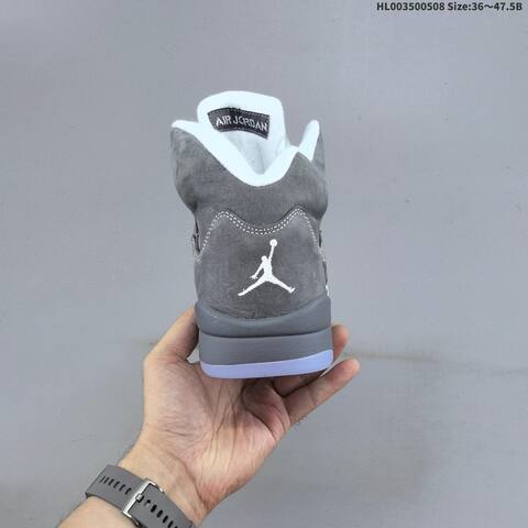 Jordan Air Jordan 5 Retro Wolf Grey EU 36-47 5 Basketball - Unisex (BS-66018)