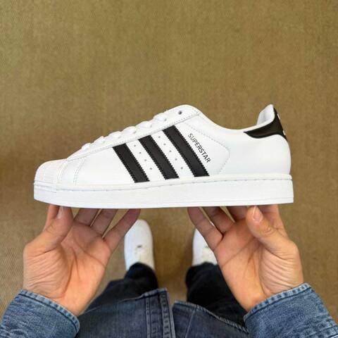 Adidas Superstar II J White Black EU 40 2 3 Casual - Men's (BS-87007)