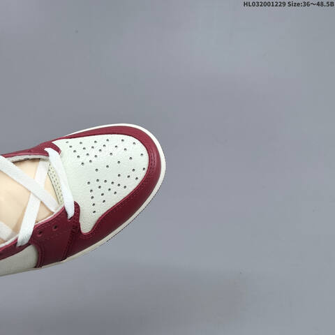 Jordan Air Jordan 1 High OG White Burgundy Black EU 36-48 5 Basketball - Unisex (BS-67197)