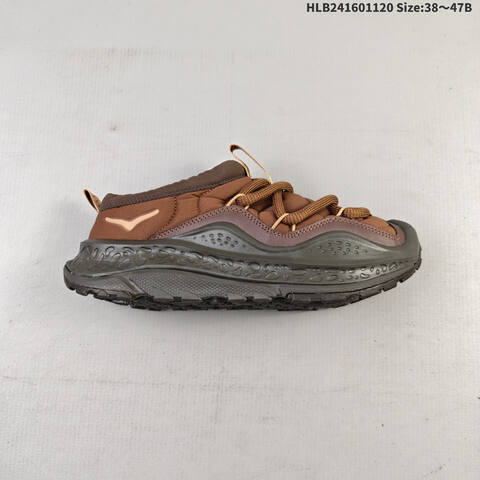 HOKA ONE ONE Ora Primo Brown Dark Brown Tan Dark Olive EU 38-47 Sneaker Casual Sneakers - Unisex (BS-69463)