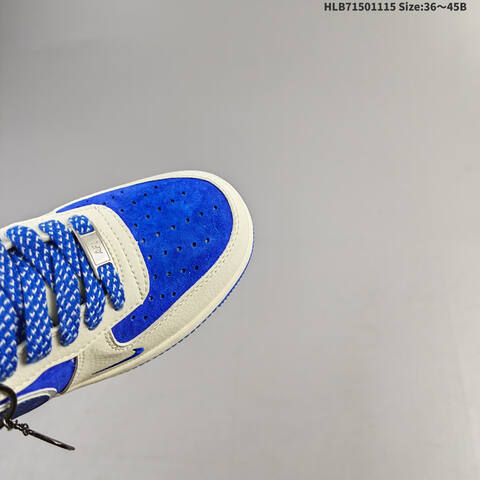 Nike Air Force 1 07 Low White Blue Off White EU 36-45 Sneaker - Unisex (BS-63700)
