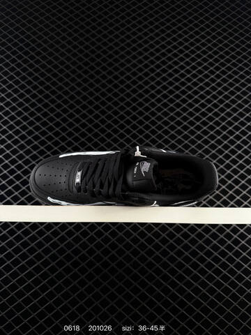 Nike Air Force 1 07 Black White Clear EU 36-45 Sneaker - Unisex (BS-70709)