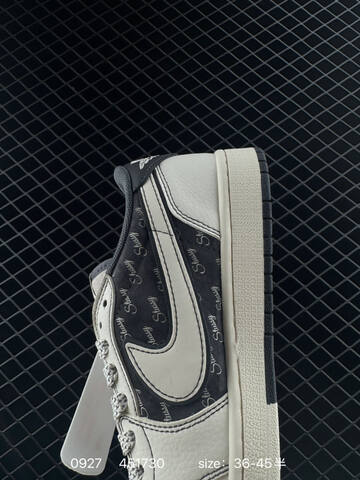 Jordan Air Jordan 1 Low SJ2068-141 Light Grey Off White Dark Grey EU 36-45 Sneaker - Unisex BS-80619