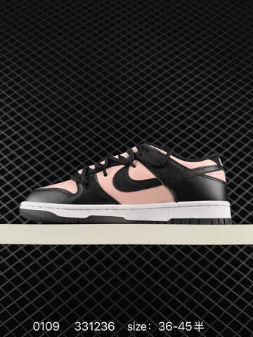 Nike SB Dunk Low Black Pink White EU 36-45 5 Skate - Unisex (BS-73228)