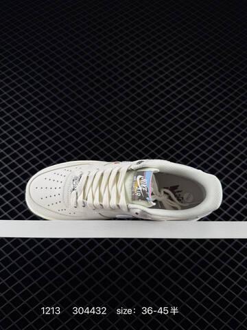 Nike Air Force 1 07 Low Cream White With Red Accents EU 36-45 5 Lifestyle - Unisex (BS-73731)