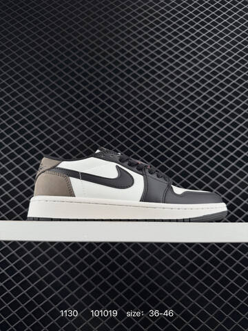 Jordan Air Jordan 1 Low OG Mocha White Black Brown Sail EU 36-46 Sneaker - Unisex (BS-80152)