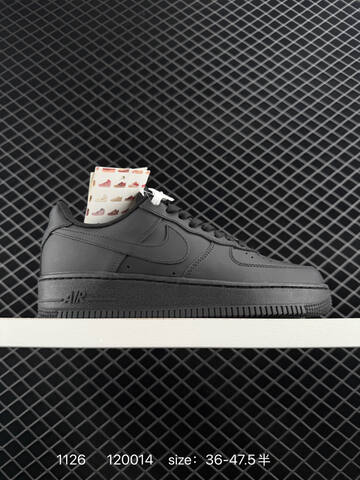 Nike Air Force 1 Black EU 36-47 5 Casual - Unisex (BS-73988)