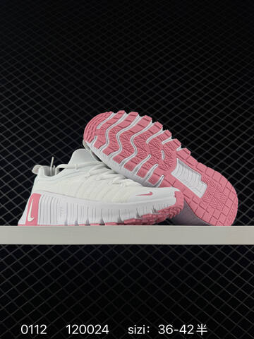 Nike Free Metcon 6 White Pink EU 36-42 5 Training - Unisex (BS-73179)