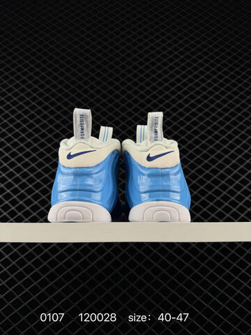 Nike Foamposite One University Blue White 40-47 Basketball - Men's (BS-73278)