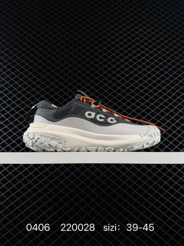 Nike ACG Mountain Fly 2 Low Multiple Colorways Light Grey Dark Grey Orange Triple Black Light Grey Khaki Black EU 39-45 Trail Unisex BS-72271