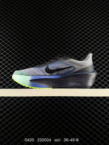 Nike Zoom Fly 6 Light Pink Base With Multicolor Accents Pink Orange Green Blue Purple White EU 36-45 Half Sizes Available Running - Unisex (BS-71978)