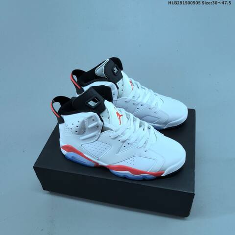 Jordan Air Jordan 6 Retro OG Black Infrared Blue EU 36-47 5 Basketball - Unisex (BS-66039)