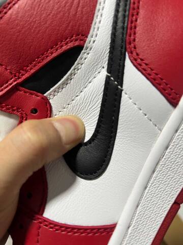 Jordan Air Jordan 1 OG White Red Black Basketball Shoe BS-87188