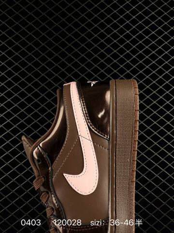 Jordan Air Jordan 1 Low Dark Brown Light Pink Bronze EU 36-46 Sneaker - Unisex BS-79557