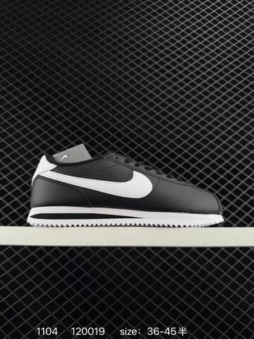 Nike Classic Cortez DN1791-104 Black White EU 36-45 5 Lifestyle - Unisex (BS-74385)