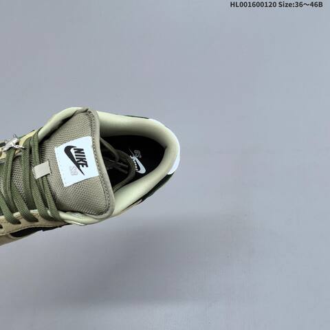 Nike SB Dunk Low Khaki Black Dark Green Gum Brown EU 36-46 Skate Shoe - Unisex BS-61870