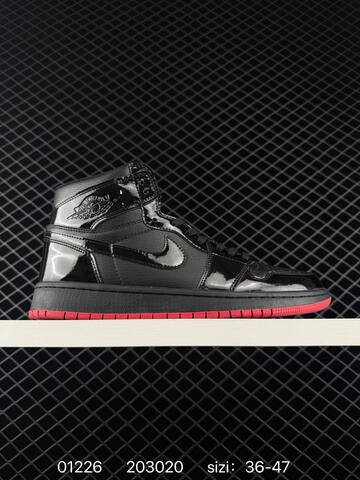 Jordan Air Jordan 1 High Black Red EU 36-47 Basketball Shoe - Unisex BS-79757