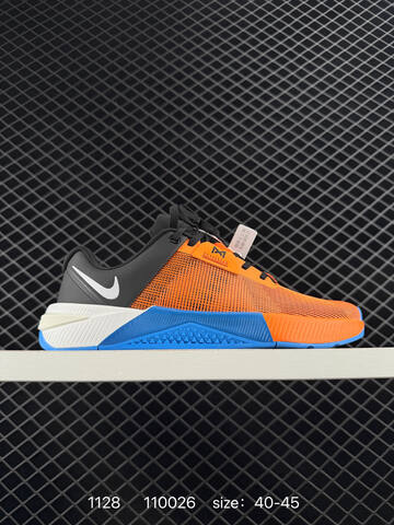 Nike Free Metcon 10 Orange Black Blue 40-45 Training - Men's (BS-73945)